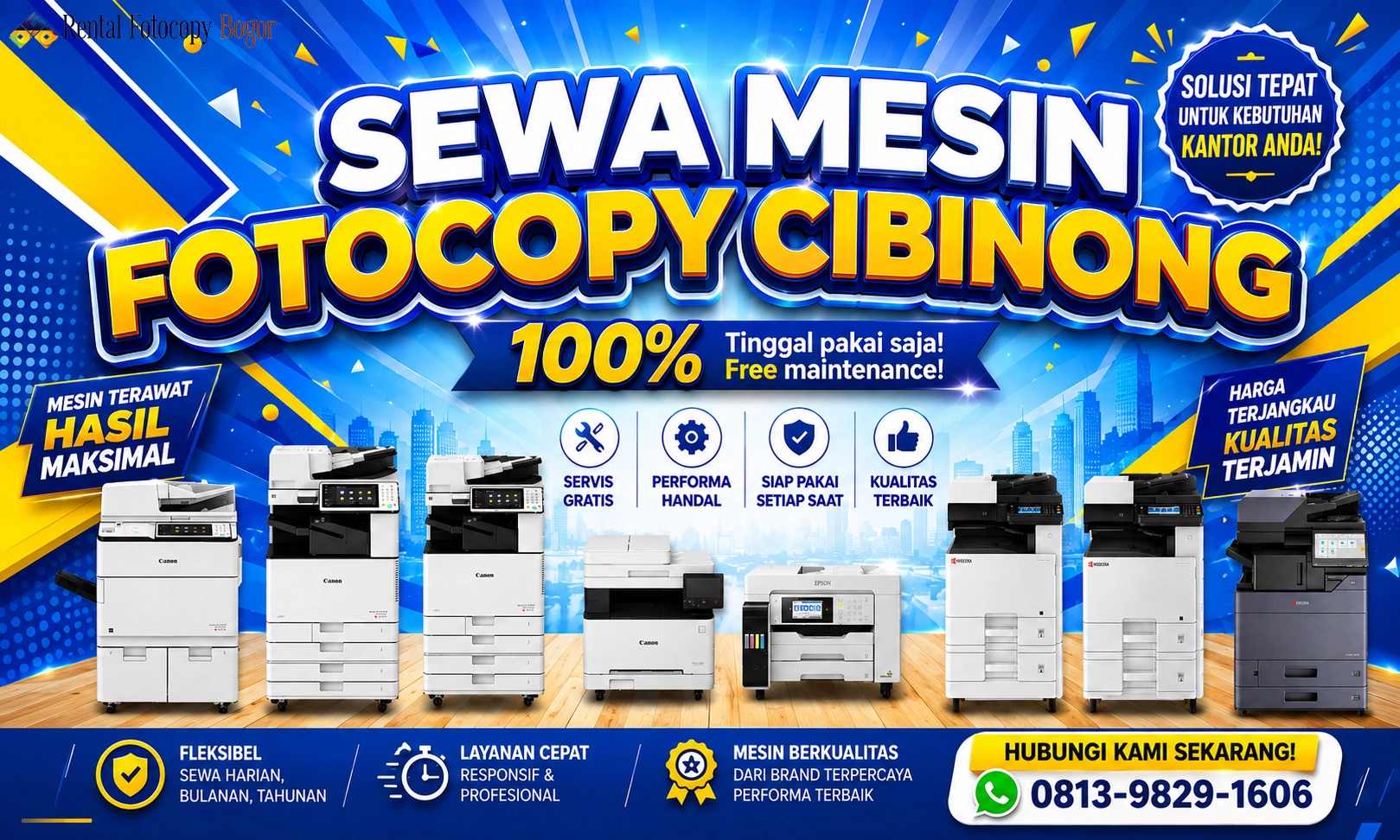 Sewa Mesin Fotocopy Cibinong